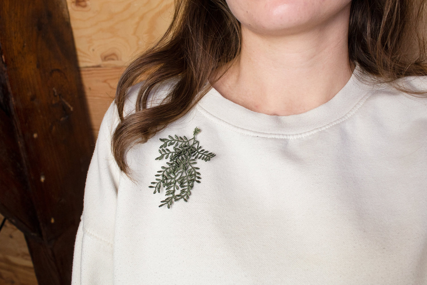 Embroidered Pins & Brooches